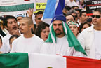 immigration march L.A. 2006 